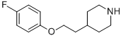 4-(2-(4-Fluorophenoxy)ethyl)piperidine Structure,291289-20-8Structure