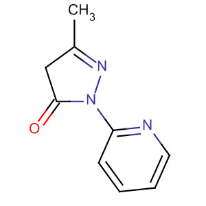 2,4-Dihydro-5-methyl-2-(2-pyridinyl)-3h-pyrazol-3-one Structure,29211-49-2Structure