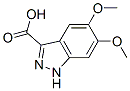 5,6-Dimethoxy-1H-indazole-3-carboxylic acid Structure,29281-07-0Structure