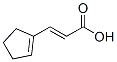 3-Cyclopent-1-enyl-acrylic acid Structure,2931-27-3Structure