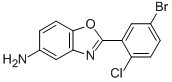 2-(5-Bromo-2-chloro-phenyl)-benzooxazol-5-ylamine Structure,293737-86-7Structure