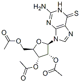 2-Amino-9-(2,3,5-tri-o-acetyl-beta-d-ribofuranosyl)-6-thiopurine Structure,2946-36-3Structure