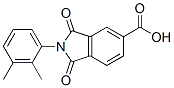 2-(2,3-Dimethylphenyl)-1,3-dioxo-2,3-dihydro-1H-isoindole-5-carboxylic acid Structure,294667-08-6Structure