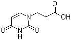 3-(2,4-Dioxo-3,4-dihydro-2h-pyrimidin-1-yl)-propionic acid Structure,2950-82-5Structure