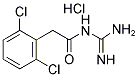 N-carbamimidoyl-2-(2,6-dichlorophenyl)acetamidehydrochloride Structure,29520-14-7Structure