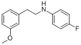 (4-Fluoro-phenyl)-[2-(3-methoxy-phenyl)-ethyl]-amine Structure,295318-86-4Structure