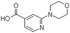 2-嗎啉-4-異煙酸結(jié)構(gòu)式_295349-64-3結(jié)構(gòu)式