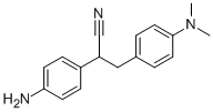 2-(4-Aminophenyl)-3-[4-(dimethylamino)phenyl]propanenitrile Structure,2958-49-8Structure