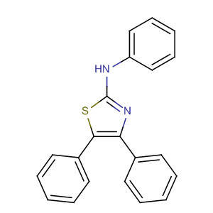 N,4,5-triphenyl-2-thiazolamine Structure,29594-65-8Structure