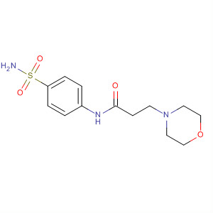 N-[4-(aminosulfonyl)phenyl]-4-morpholinepropanamide Structure,296244-99-0Structure