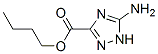 1H-1,2,4-triazole-3-carboxylicacid,5-amino-,butylester(9ci) Structure,297149-37-2Structure