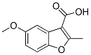 5-Methoxy-2-methyl-benzofuran-3-carboxylic acid Structure,29735-88-4Structure