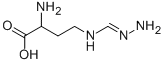 Butanoic acid, 2-amino-4-[(aminoiminomethyl)amino]- Structure,2978-24-7Structure