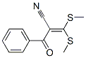 2-Benzoyl-3,3-di(methylthio)acrylonitrile Structure,29866-39-5Structure