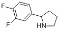 2-(3,4-Difluorophenyl)pyrrolidine Structure,298690-75-2Structure