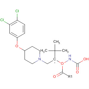 Tert-butyl 2-[4-(3,4-dichlorophenoxy)-1-piperidinyl]ethylcarbamate Structure,298698-99-4Structure