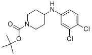 Tert-butyl 4-(3,4-dichloroanilino)-1-piperidinecarboxylate Structure,298699-15-7Structure