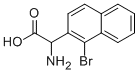 Amino-(1-bromo-naphthalen-2-yl)-aceticacid Structure,299164-81-1Structure