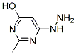 6-Hydrazinyl-2-methylpyrimidin-4-ol Structure,29939-38-6Structure