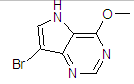 7-Bromo-4-methoxy-5h-pyrrolo[3,2-d]pyrimidine Structure,299916-83-9Structure