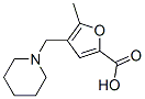 5-Methyl-4-piperidin-1-ylmethyl-furan-2-carboxylic acid Structure,299920-95-9Structure