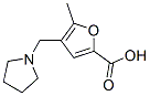 5-Methyl-4-pyrrolidin-1-ylmethyl-furan-2-carboxylic acid Structure,299920-96-0Structure