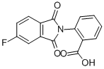 2-(5-氟-1,3-二氧代-1,3-二氫異吲哚-2-基)苯甲酸結(jié)構(gòu)式_299963-55-6結(jié)構(gòu)式