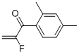 2-Propen-1-one, 1-(2,4-dimethylphenyl)-2-fluoro-(9ci) Structure,30005-17-5Structure