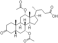 (5Beta,7alpha,12alpha)-7,12-bis(acetyloxy)-3-oxocholan-24-oic acid Structure,300386-87-2Structure