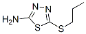 2-Amino-5-n-propylthio-1,3,4-thiadiazole Structure,30062-49-8Structure