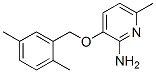 2-Amino-3-(2,5-dimethylbenzyloxy)-6-methylpyridine Structure,300665-41-2Structure