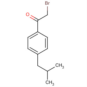 2-Bromo-1-(4-isobutylphenyl)ethanone Structure,30095-48-8Structure