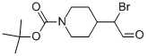 Tert-butyl 4-(1-bromo-2-oxoethyl)piperidine-1-carboxylate Structure,301221-63-6Structure