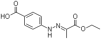 (Z)-4-(2-(1-ethoxy-1-oxopropan-2-ylidene)hydrazinyl)benzoic acid Structure,301222-77-5Structure