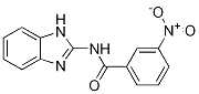 N-(1h-benzo[d]imidazol-2-yl)-3-nitrobenzamide Structure,301675-24-1Structure