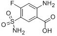 2-Amino-4-fluoro-5-sulfamoyl-benzoic acid Structure,30170-10-6Structure