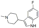 5-氟-3-(1-甲基-4-哌啶基)吲哚結(jié)構(gòu)式_301856-29-1結(jié)構(gòu)式