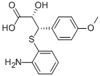 (2S,3s)-3-(2-氨基苯基磺?；?-2-羥基-3-(4-甲氧基苯基)-丙酸結(jié)構(gòu)式_30193-57-8結(jié)構(gòu)式