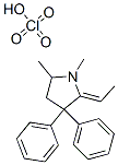 2-Ethylidene-1,5-dimethyl-3,3-diphenylpyrrolidine perchlorate salt Structure,30223-73-5Structure