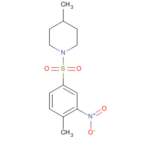 4-Methyl-1-(4-methyl-3-nitro-benzenesulfonyl)piperidine Structure,302552-68-7Structure