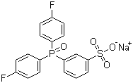 3-[Bis(4-fluorophenyl)phosphinyl]benzenesulfonic acid sodium salt Structure,302554-19-4Structure