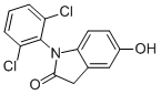 1-(2,6-Dichlorophenyl)-1,3-dihydro-5-hydroxy-2h-indol-2-one Structure,30267-40-4Structure