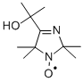 4-(1-羥基-1-甲基乙基)-2,2,5,5-四甲基-3-咪唑啉-1-氧自由基結(jié)構(gòu)式_302911-80-4結(jié)構(gòu)式