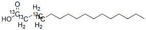 Palmitic acid-1,2,3,4-13C4 Structure,302912-12-5Structure