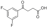 4-(3,5-Difluorophenyl)-4-oxobutyric acid Structure,302912-30-7Structure