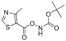 N-Boc-amino-4-methylthiazole-5-carboxylic acid Structure,302963-94-6Structure