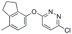 3-Chloro-6-[(7-methyl-2,3-dihydro-1H-inden-4-yl)oxy]pyridazine Structure,303010-12-0Structure