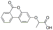 2-[(6-Oxo-6H-benzo[c]chromen-3-yl)oxy]propanoic acid Structure,303016-29-7Structure