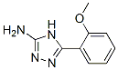 5-(2-Methoxyphenyl)-4H-1,2,4-triazol-3-amine Structure,303192-36-1Structure