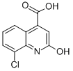 8-Chloro-2-hydroxy-quinoline-4-carboxylicacid Structure,30333-56-3Structure